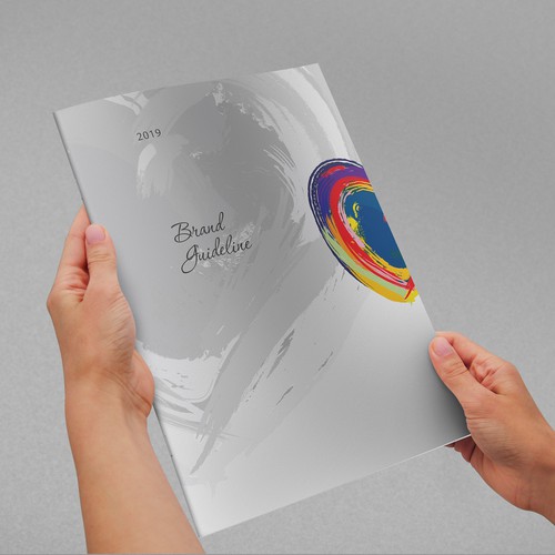 Religious brand with the title 'Brand Guide for Cremation Business'