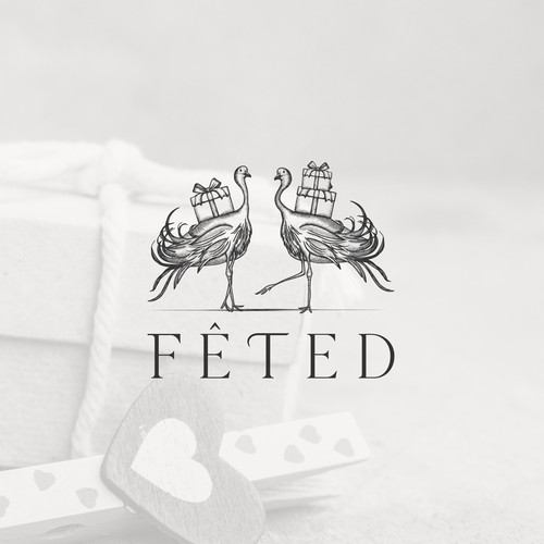 Hand-drawn brand with the title 'Creative Logo Design for online Retail Shop'