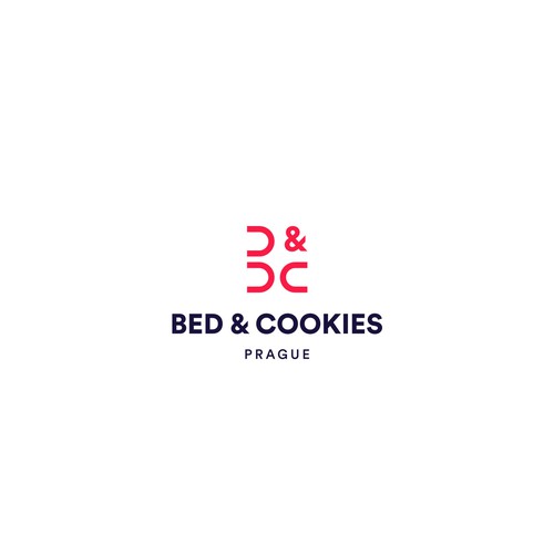 Hotel brand with the title 'Bed & Cookies — Full Identity System'