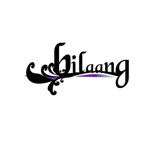 Word art design with the title 'Flourish Word Art Filigree'