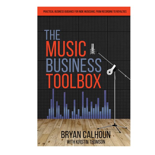 Guide book cover with the title 'The Music Business Toolbox'
