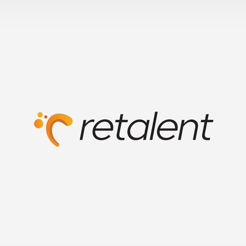 Fluid design with the title 'Fluid Logo for Retalent'