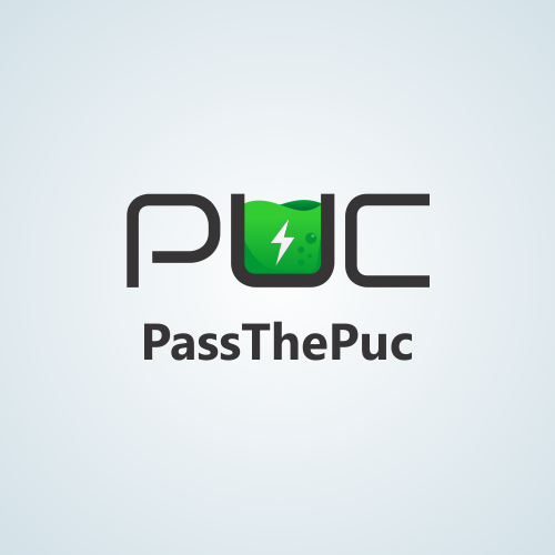 Charger logo with the title 'Pass the PUC logo contest'