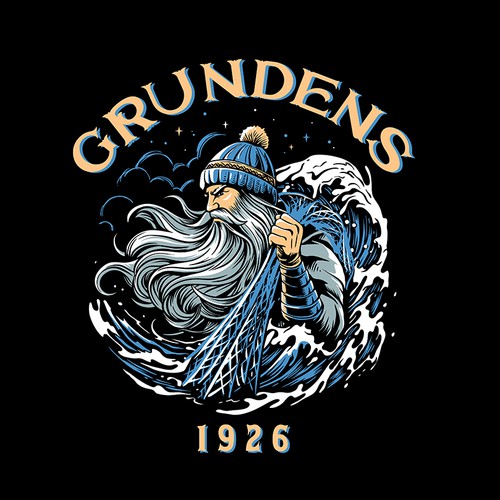 T-shirt with the title 'Grundens'