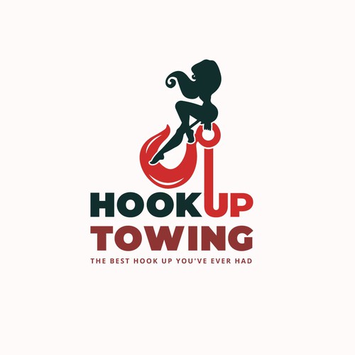 Towing logo with the title 'Logo design contest entry'