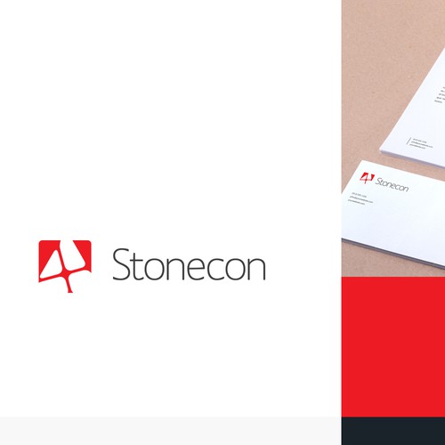 Residential logo with the title 'Confident logo for Construction company'