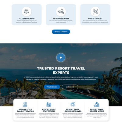 Looking for a Fresh Travel and Resort Style Web Design