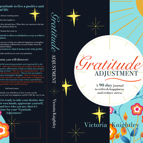 Journal design with the title 'Book Cover'