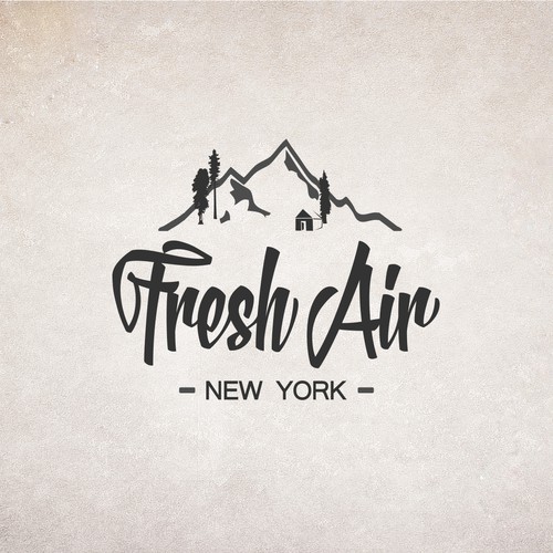 Urban logo with the title 'Logo for an outdoor retreat'