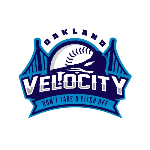 Cardinal baseball logo with the title 'Oakland Velocity'