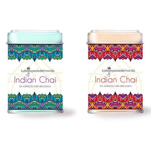 Tea label with the title 'Tea label'