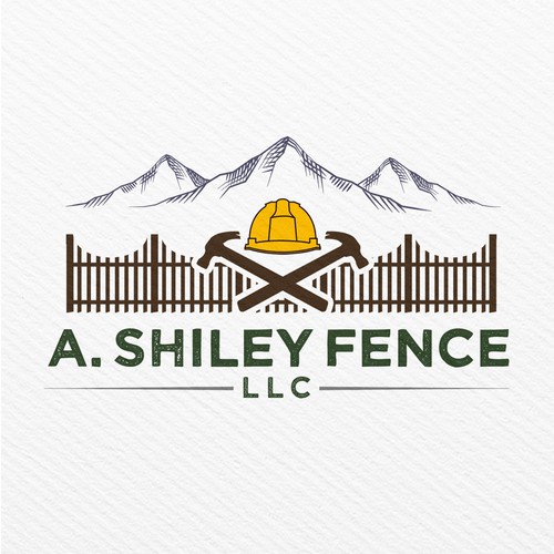 Fence design with the title 'Bold Logo for Lawncare'