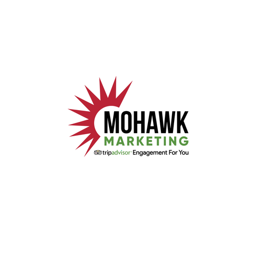 Mohawk logo with the title 'Mohawk Marketing Logo'