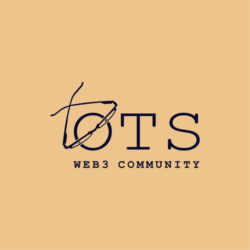 Web development logo with the title 'OTS Web3 Community'