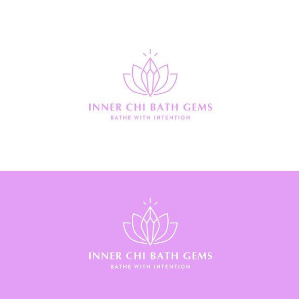 Bath logo with the title 'A Design With Uniqueness and Mindfulness for a Bath Bomb Business'