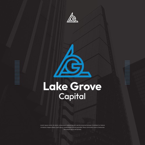 L logo with the title 'Lake Grove Capital'