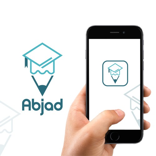 College logo with the title 'Abajd learning app '