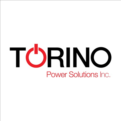 On off switch logo with the title 'Logo for Torino Power Solution'