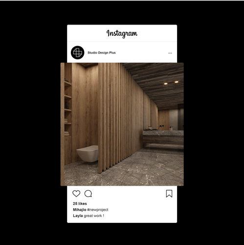 S design with the title 'Creative logo design for StudioDesign Plus'