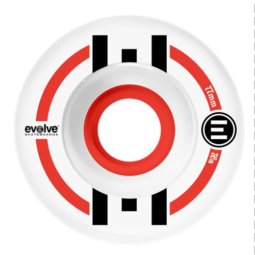 Longboard design with the title 'Longboard wheels'