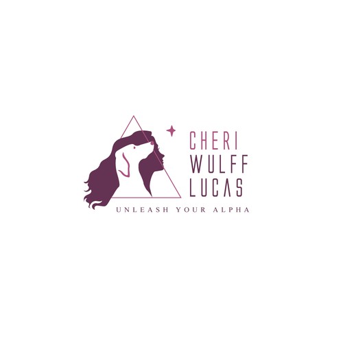 Alpha logo with the title 'Design logo for female dog behaviorist/trainer'
