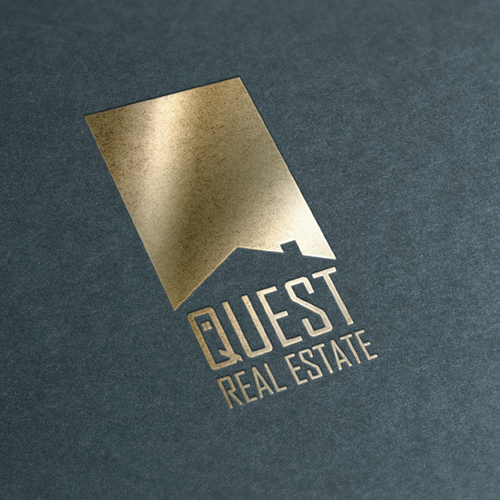 Masculine brand with the title 'Quest'
