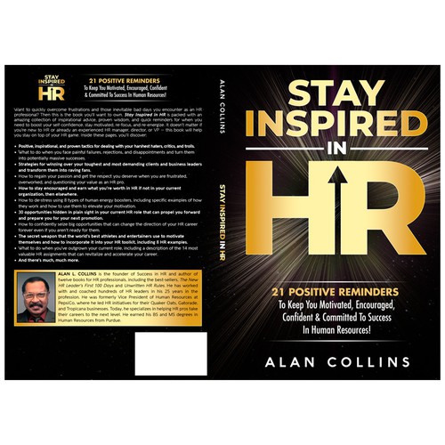 Technical design with the title 'Stay Inspired in HR'