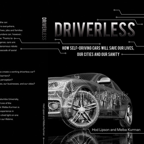 Computer book cover with the title 'driverless'
