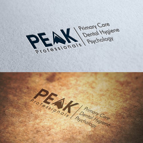 Peak logo with the title 'Peak Professionals'