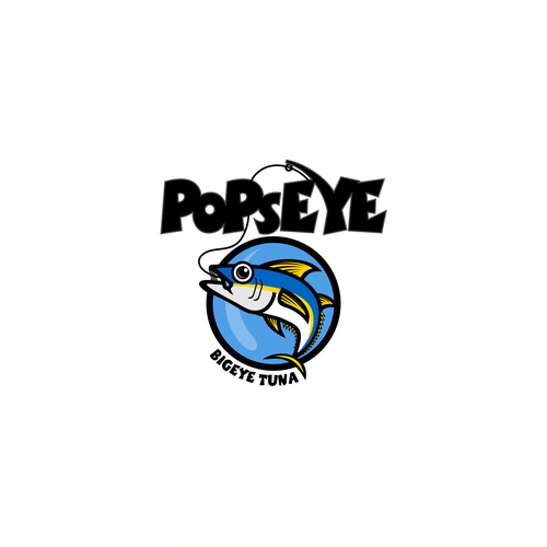 Tuna design with the title 'PopsEye'