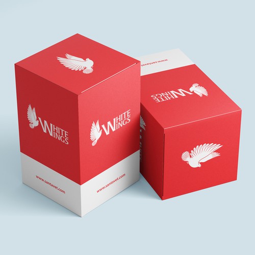 Medical logo with the title 'White Wings'