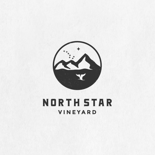 North Star logo with the title 'North Star Vineyard'