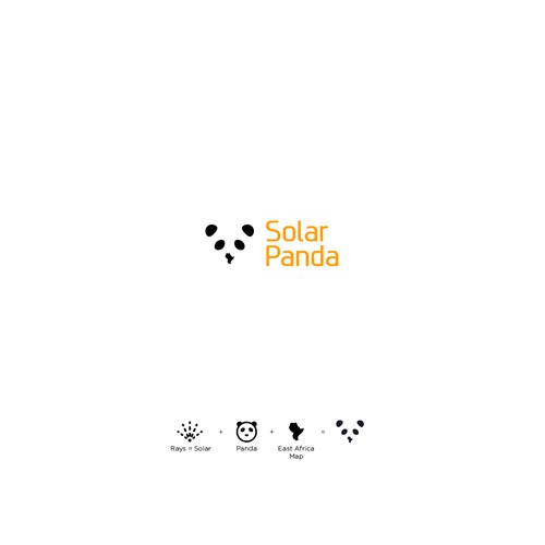 Solar design with the title 'Solar Panda'