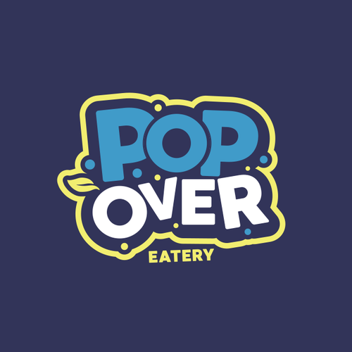 Bright logo with the title 'Logo concept for Restaraunt'