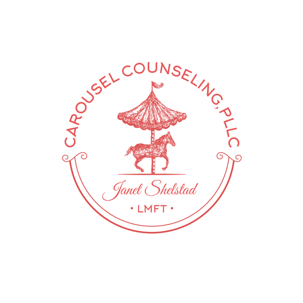 Carousel design with the title 'Logo for marriage and family counceling business'