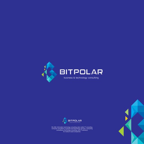 Pixel logo with the title 'BitPolar '