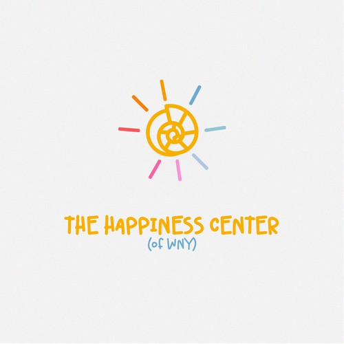 Shell logo with the title 'Logo for Happiness Center'