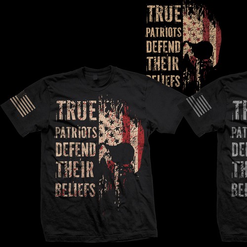 Bold t-shirt with the title 'Bold , bad ass skull tshirt'