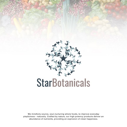 Ecological brand with the title 'nature logo'