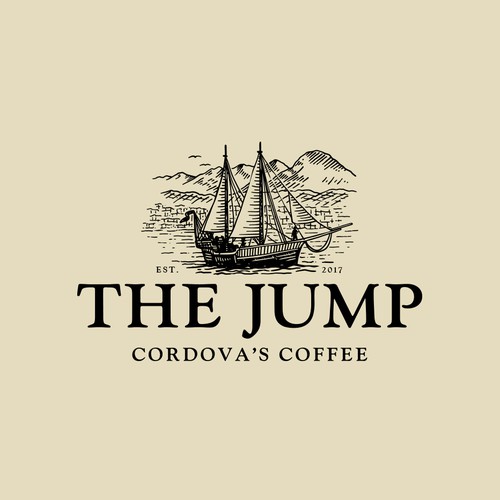Ship logo with the title 'The Jump'