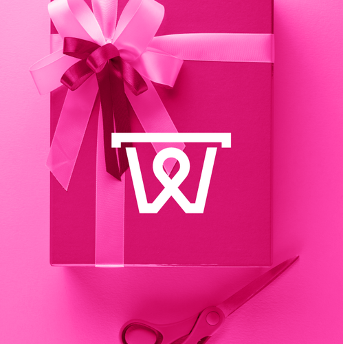 Present design with the title 'Rose Wraps Logo Design'