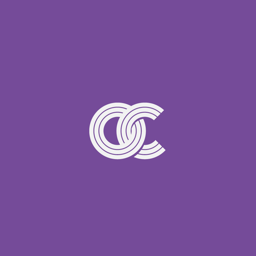 One-color logo with the title 'Minimal logo proposal for online company'