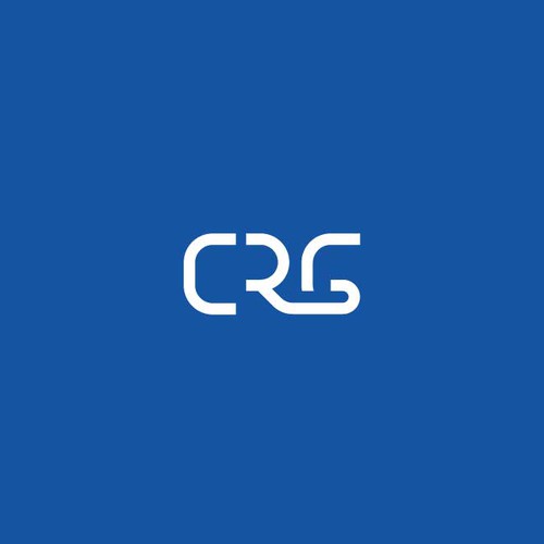 Initial logo with the title 'initials logo CRG'