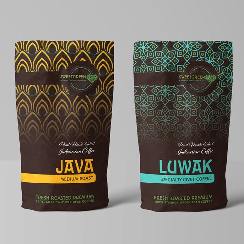 Indonesian design with the title 'Packaging Design Contest Entry'