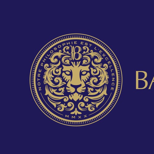 Lion head logo with the title 'The Bachour Institute'