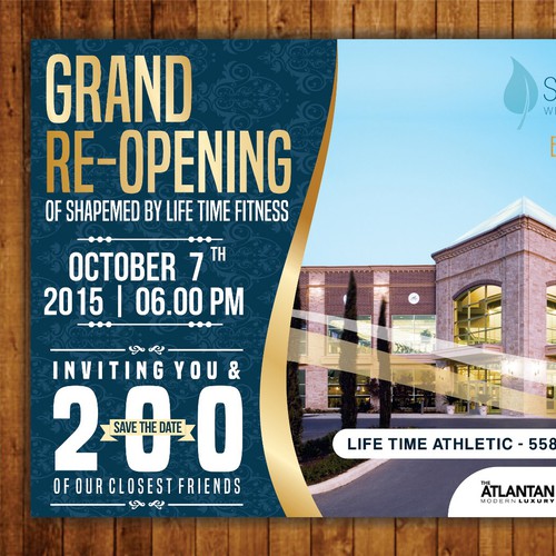 Nice design with the title 'INVITE FLYER'