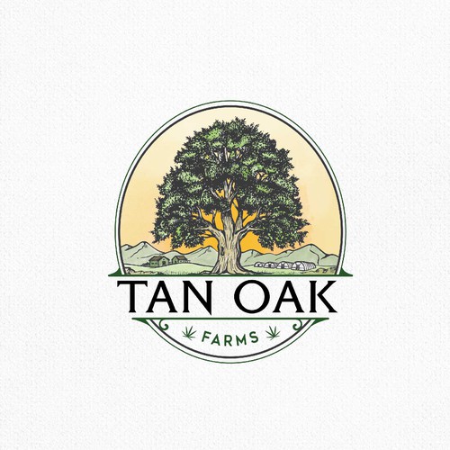 Vintage brand with the title 'tan oak'