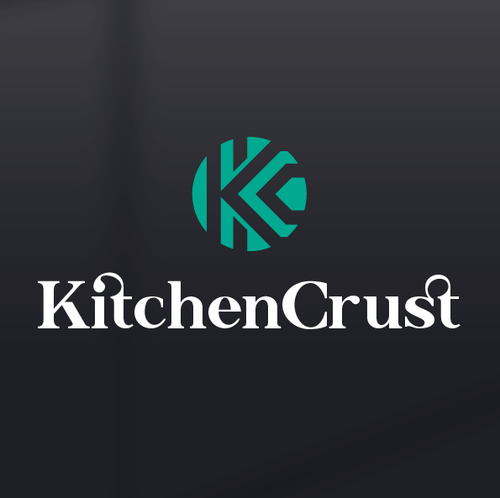 Professional logo with the title 'Log Design for KitchenCrust'
