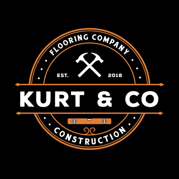 Level design with the title 'Kurt & Co Construction'