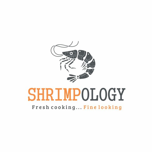 Shrimp logo with the title 'Shrimpology'